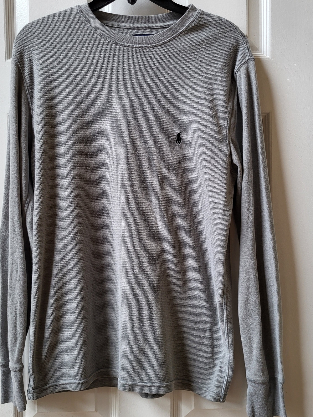 Polo by Ralph Lauren Men’s Long-Sleeve Crew Thermal Gray size M - Picture 4 of 9